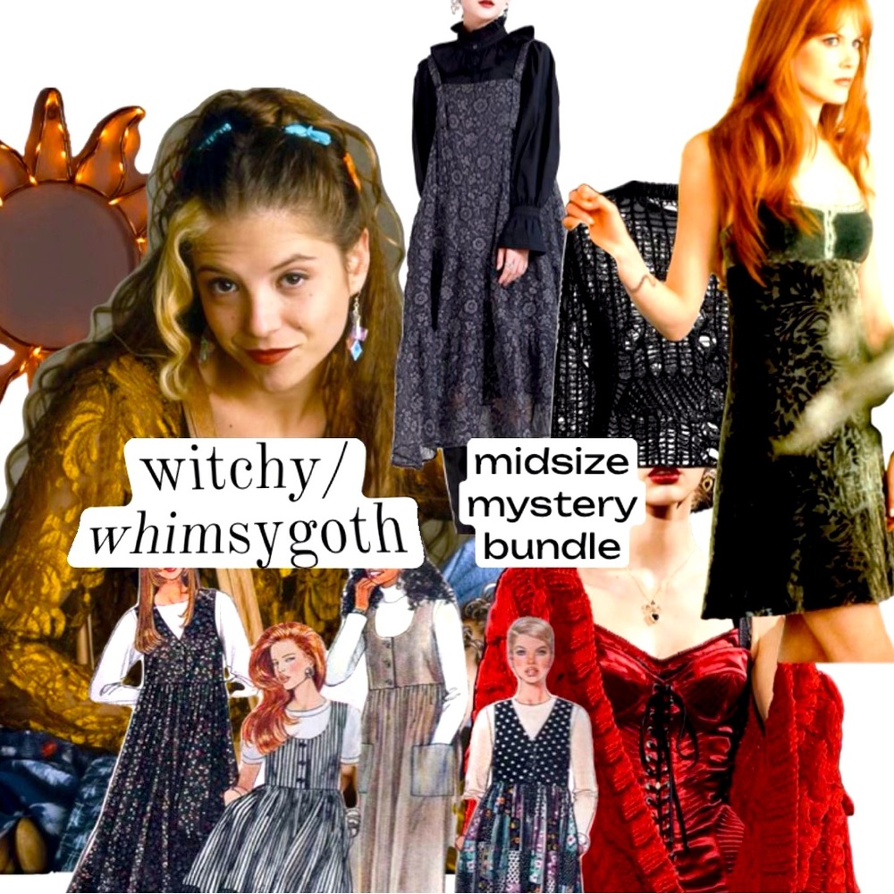 Midsize Witchy Whimsigoth Mystery Box Bundle - Practical Magic Whimsygoth 90s